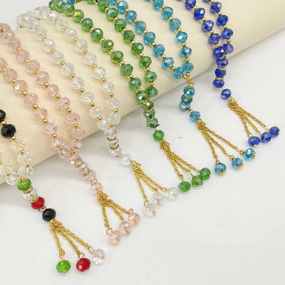 Muslim Prayer Quartz Beads - Multiple Color Beads for Islamic Prayers